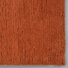 hand-knotted-tibbati-wool-solid-orange-area-rug-closeup-2