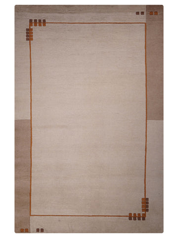 Bold Hand Knotted Rug