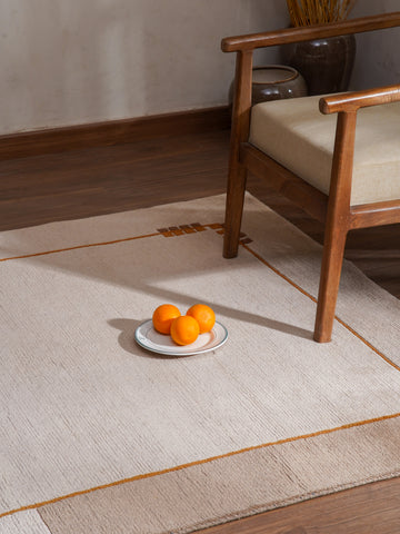 Bold Hand Knotted Rug