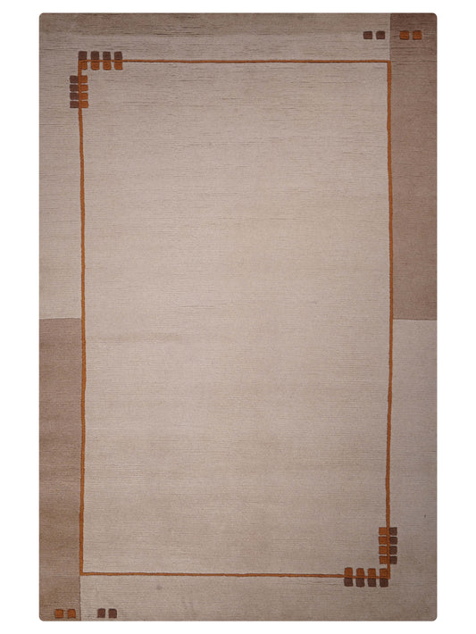 Bold Hand Knotted Rug