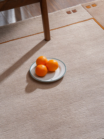 Bold Hand Knotted Rug