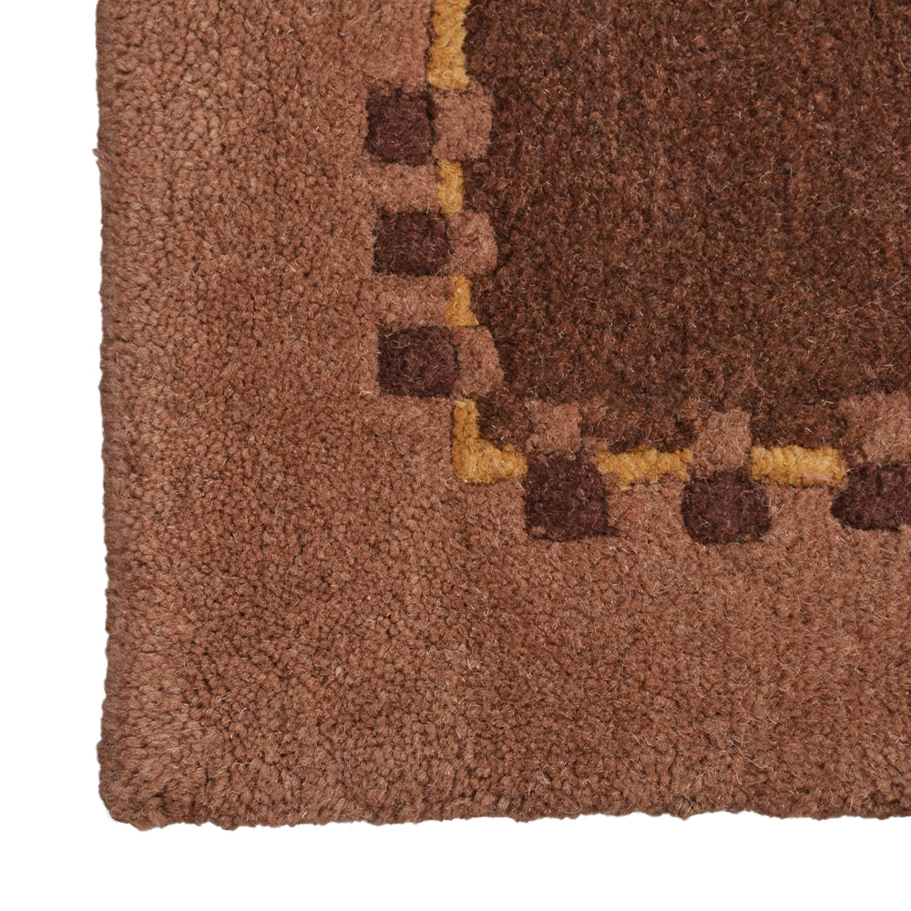 Bold Hand Knotted Rug