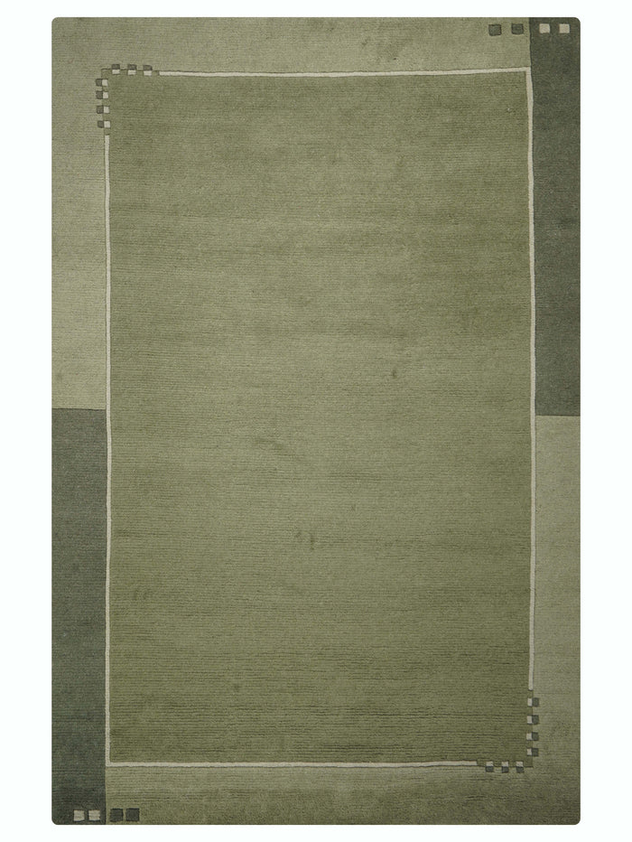 Bold Hand Knotted Rug — rug only