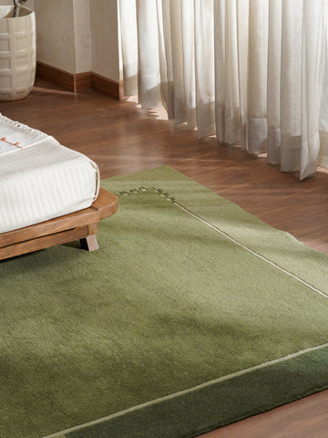 Bold Hand Knotted Rug