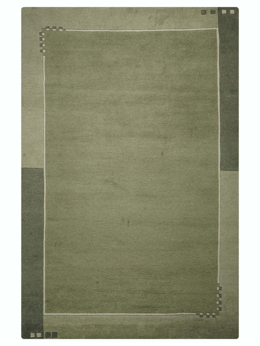 Bold Hand Knotted Rug