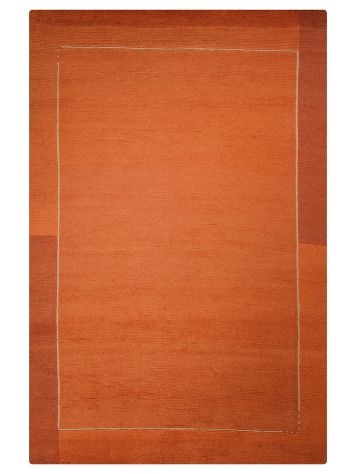 Bold Hand Knotted Rug — rug only
