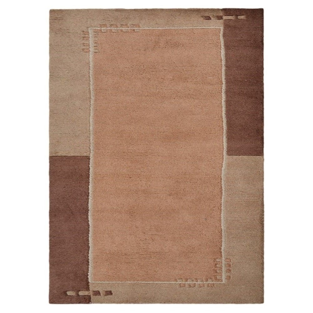 Bold Hand Knotted Rug