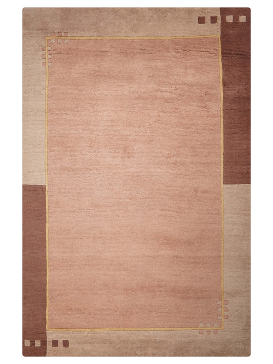 Bold Hand Knotted Rug