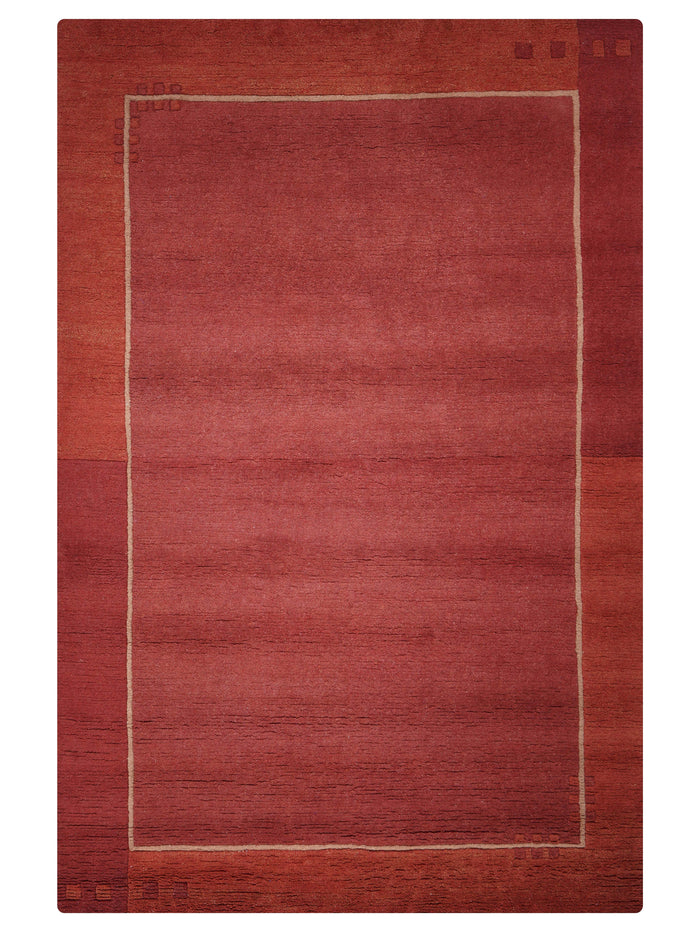 Bold Hand Knotted Rug — rug only