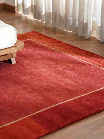 Bold Hand Knotted Rug