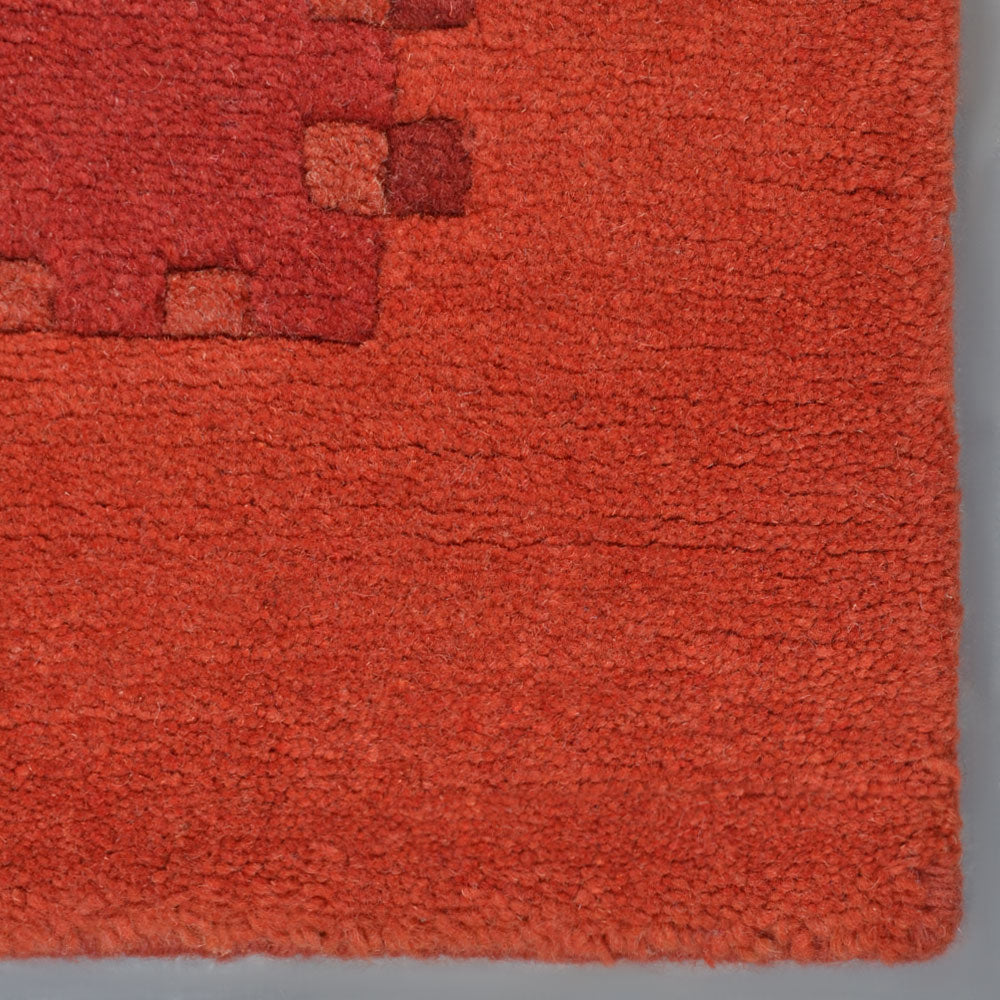 Bold Hand Knotted Rug