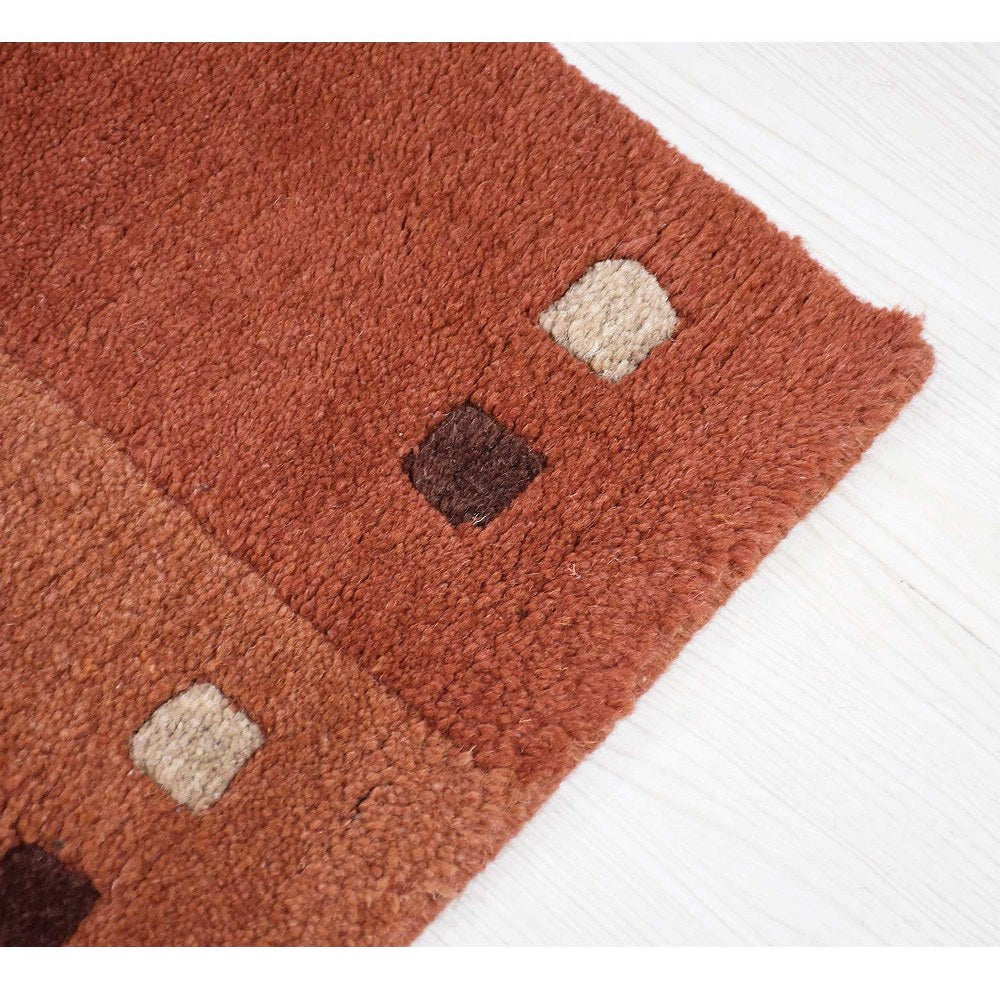 Bold Hand Knotted Rug
