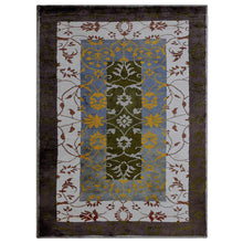 Hypnotic Hand Knotted Rug