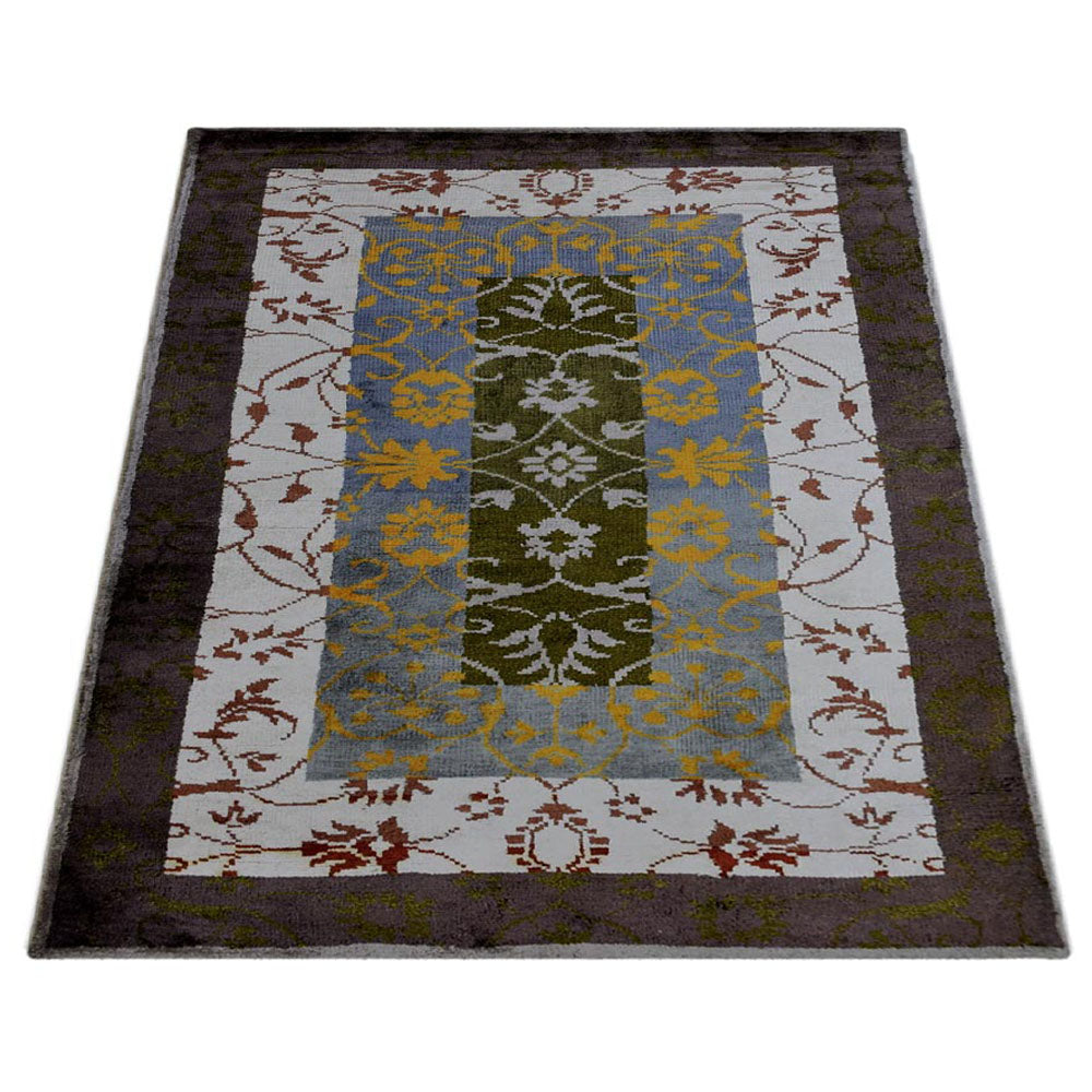 Hypnotic Hand Knotted Rug