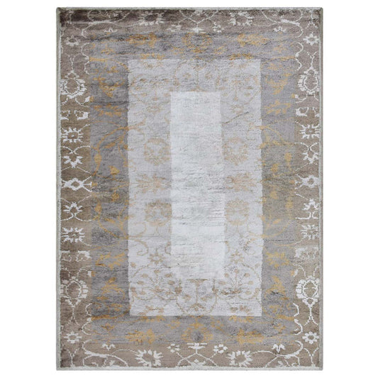 Hypnotic Hand Knotted Rug