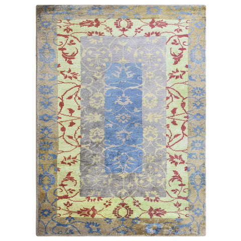 Hypnotic Hand Knotted Rug