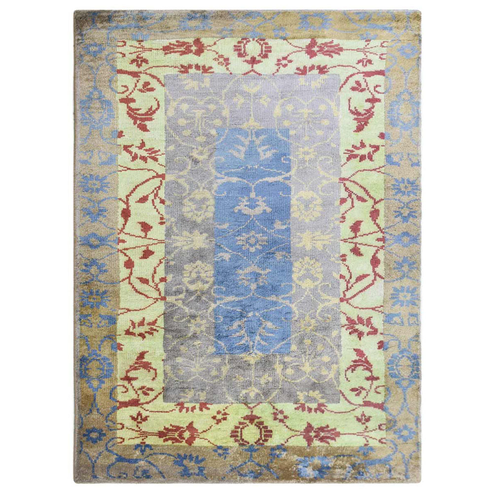 Hypnotic Hand Knotted Rug