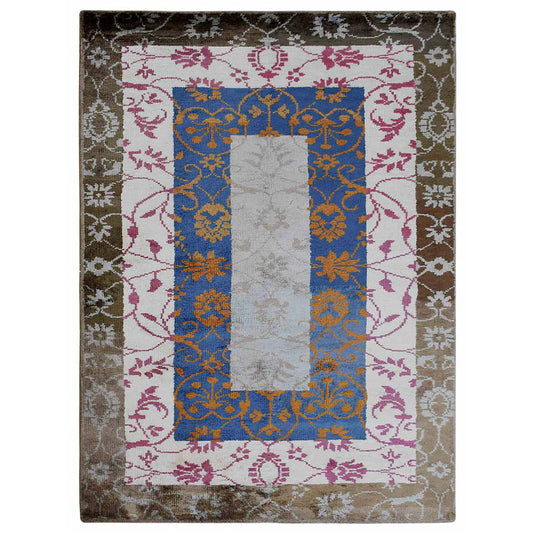 Hypnotic Hand Knotted Rug