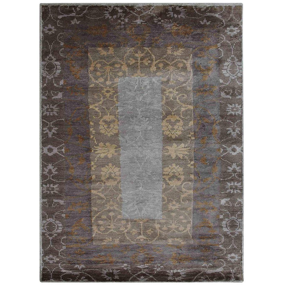 Hypnotic Hand Knotted Rug