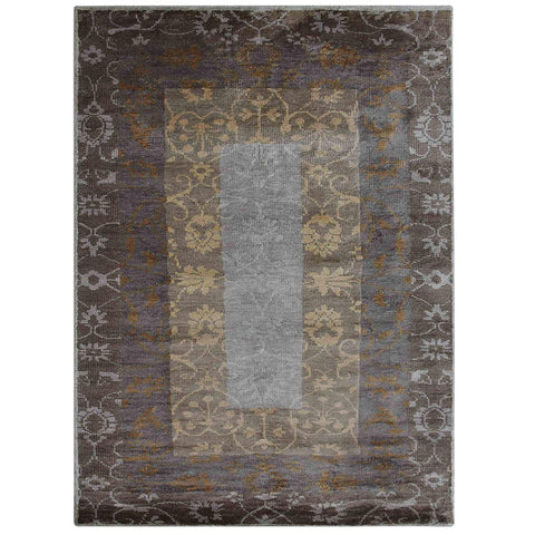 Hypnotic Hand Knotted Rug