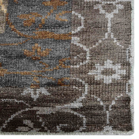 Hypnotic Hand Knotted Rug