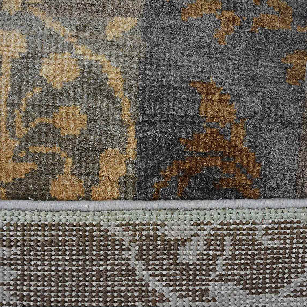Hypnotic Hand Knotted Rug