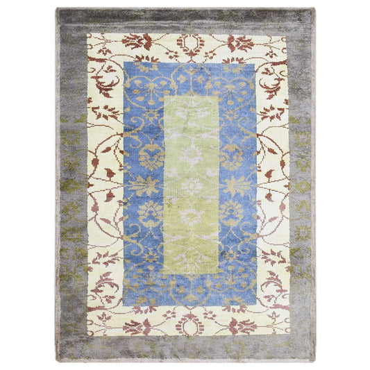 Hypnotic Hand Knotted Rug