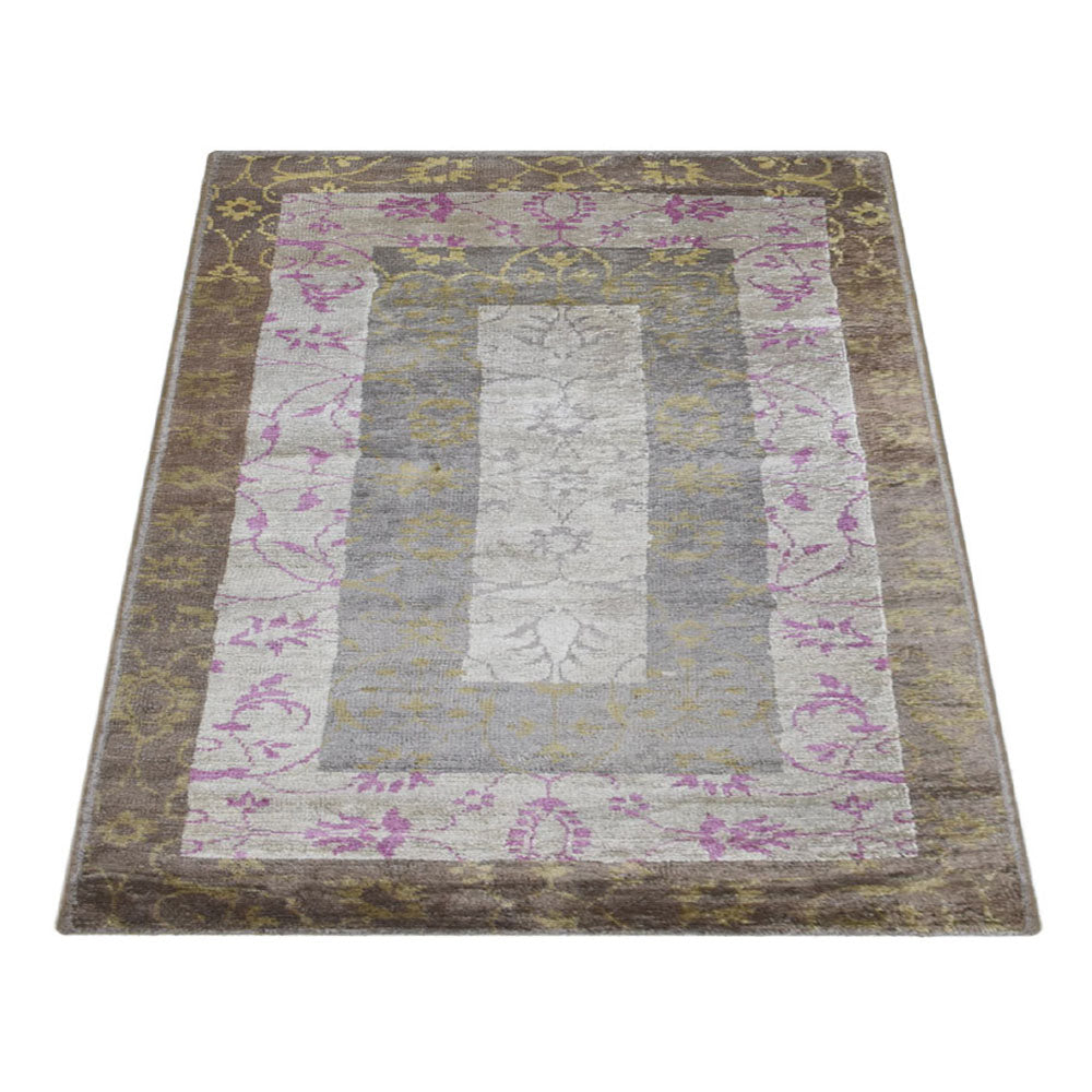 Hypnotic Hand Knotted Rug