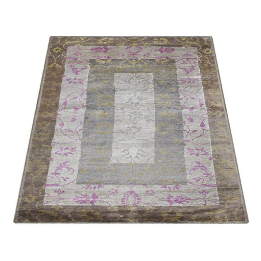 Hypnotic Hand Knotted Rug
