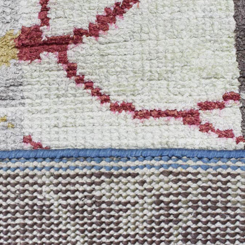 Hypnotic Hand Knotted Rug