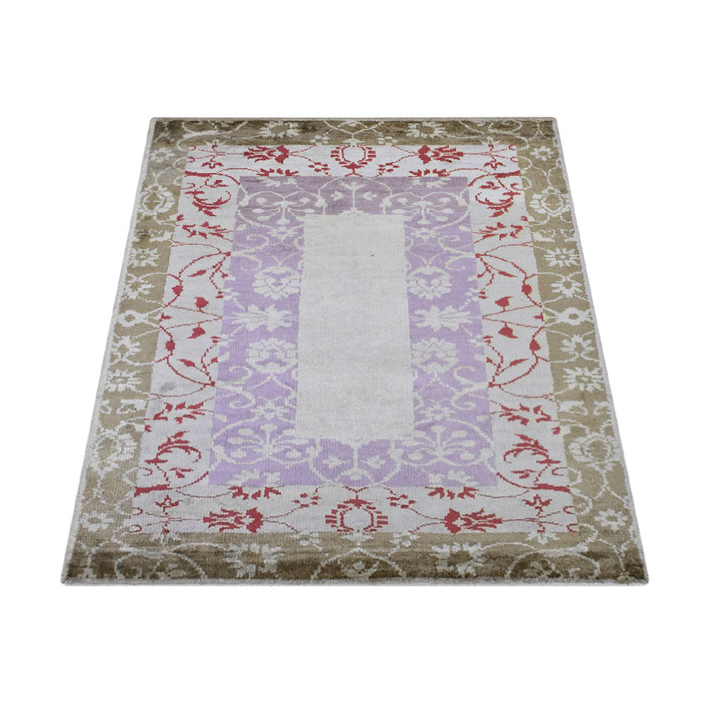 Hypnotic Hand Knotted Rug