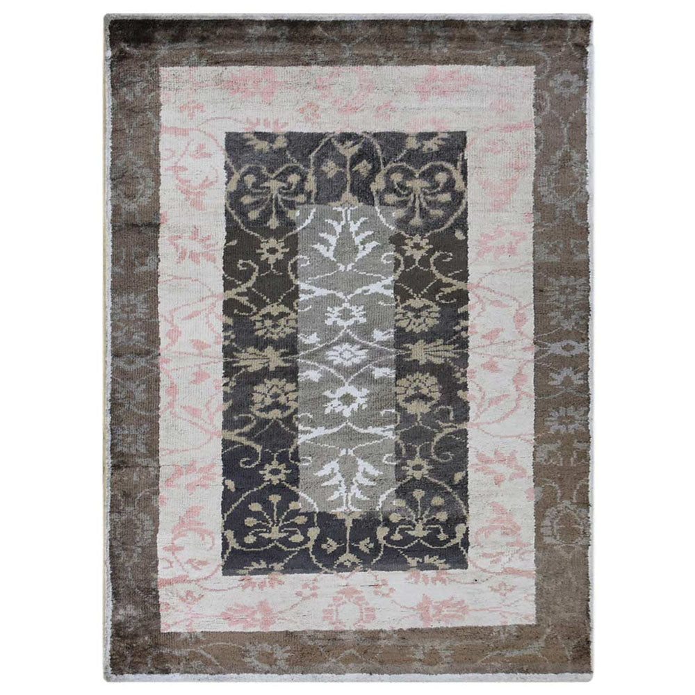 Hypnotic Hand Knotted Rug