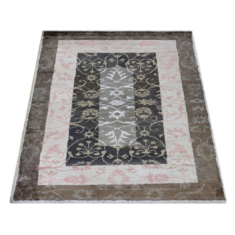 Hypnotic Hand Knotted Rug