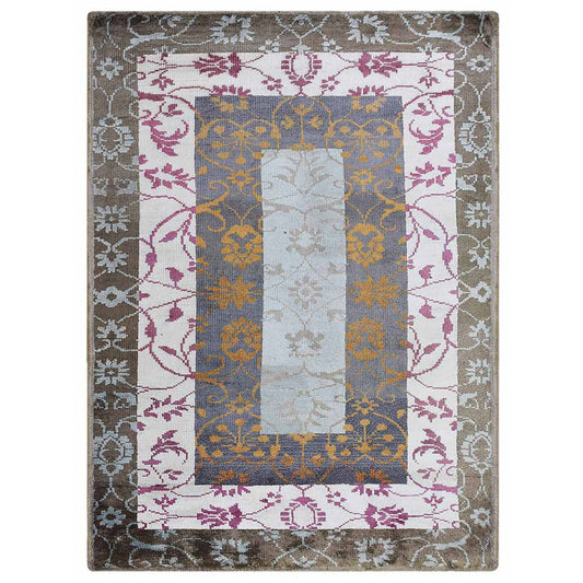 Hypnotic Hand Knotted Rug