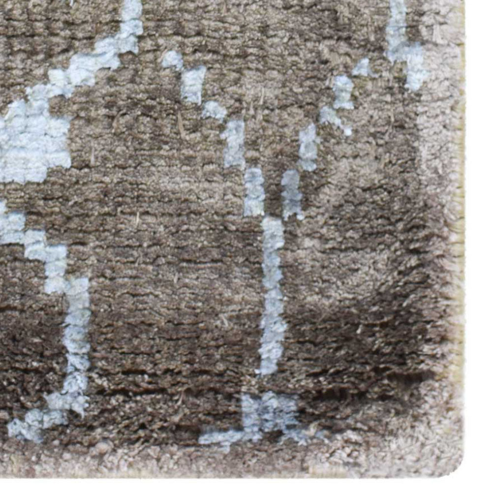 Hypnotic Hand Knotted Rug