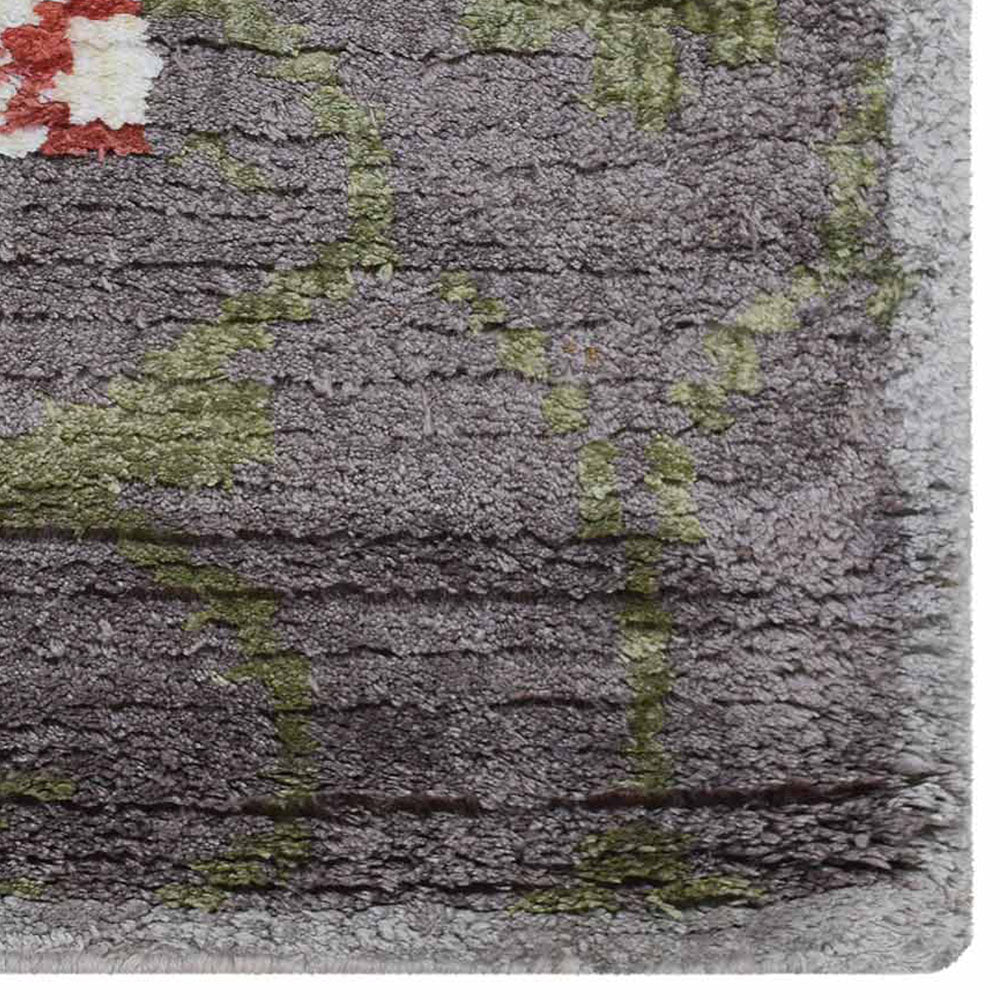 Hypnotic Hand Knotted Rug