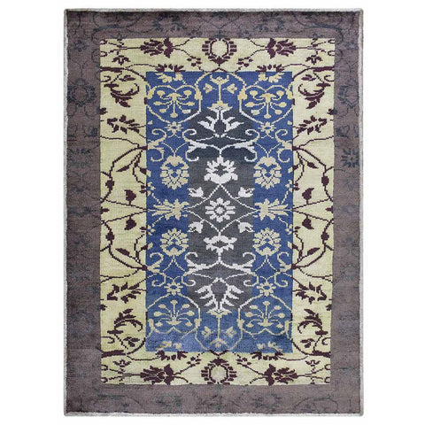 Hypnotic Hand Knotted Rug