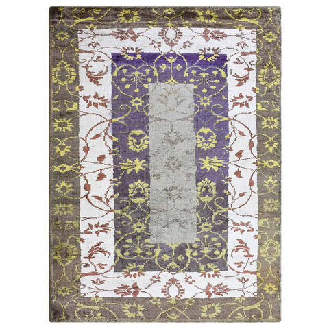 Hypnotic Hand Knotted Rug