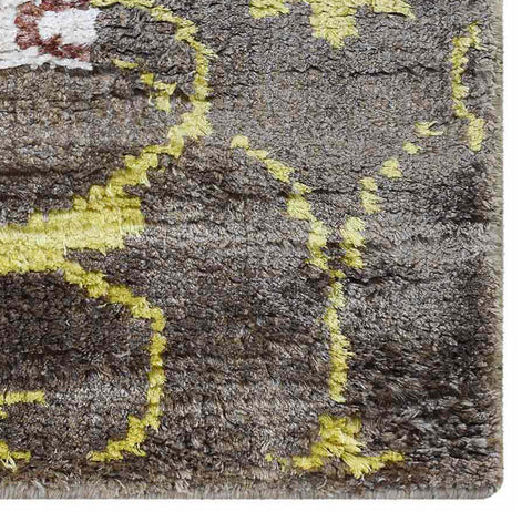 Hypnotic Hand Knotted Rug