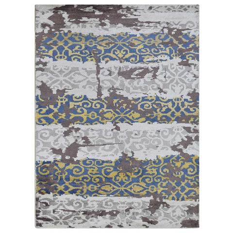 Hypnotic Eastern Hand Knotted Rug
