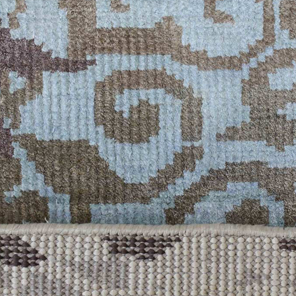 Hypnotic Eastern Hand Knotted Rug