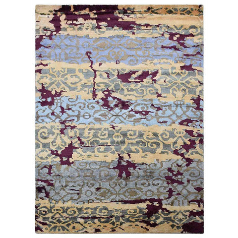 Hypnotic Eastern Hand Knotted Rug
