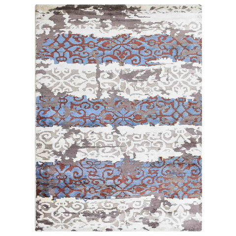 Hypnotic Eastern Hand Knotted Rug