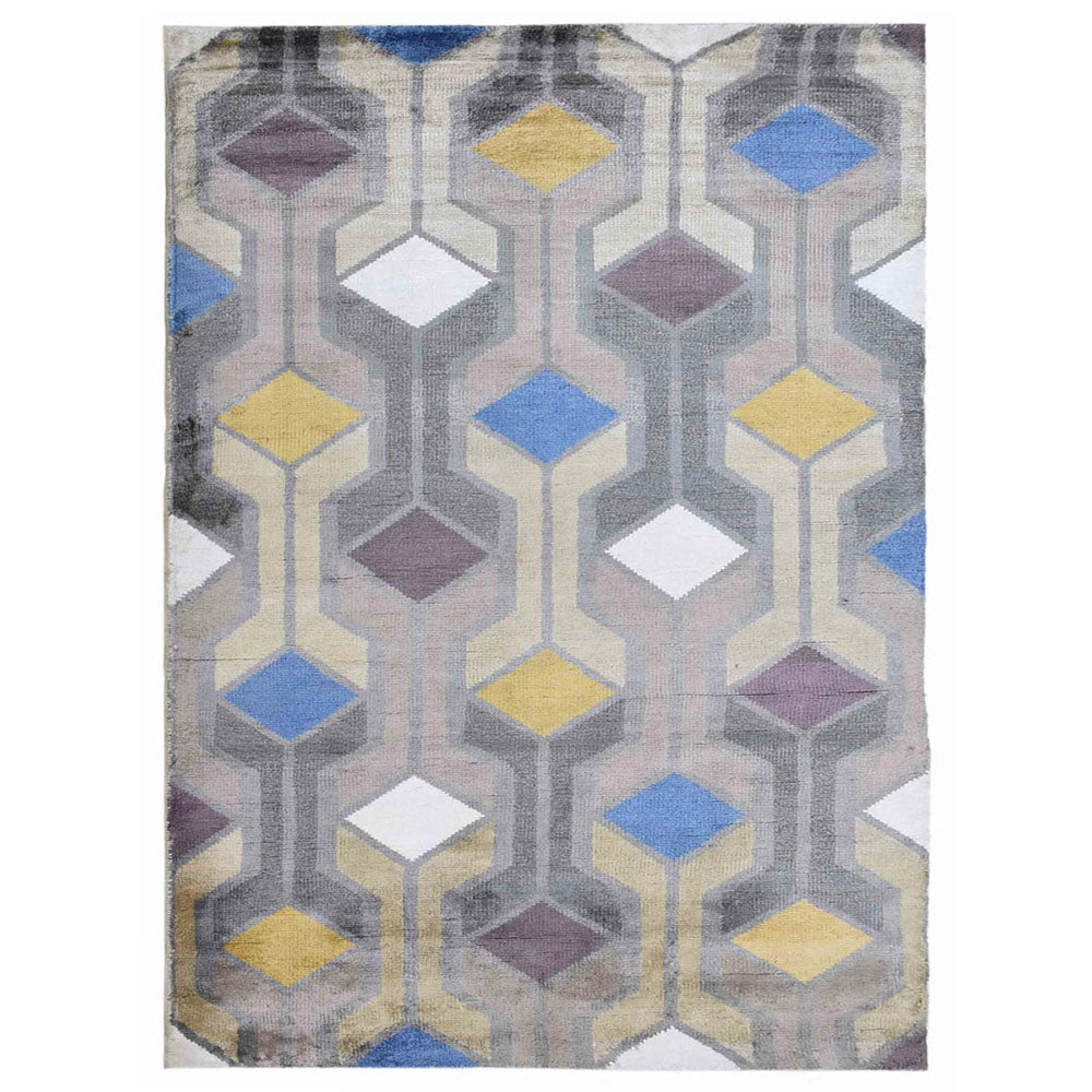 Symmetry Hand Knotted Rug