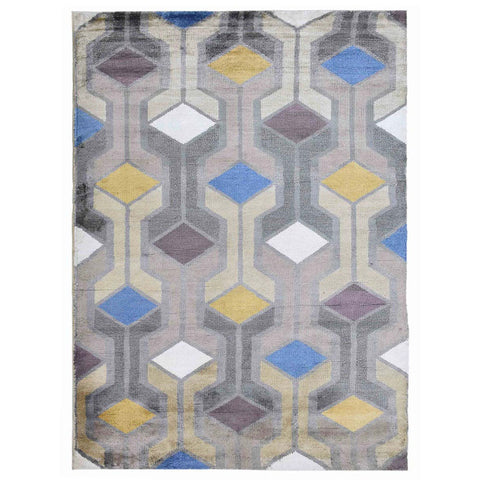 Symmetry Hand Knotted Rug