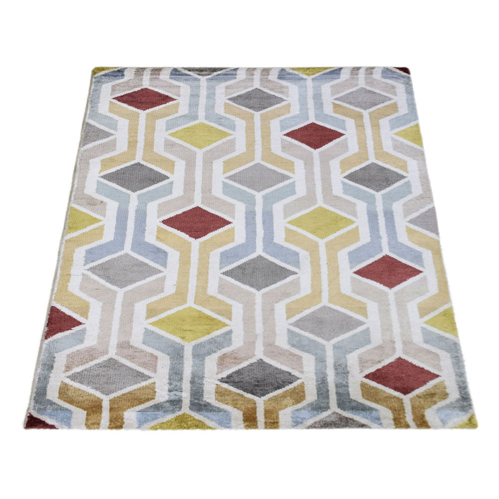 Symmetry Hand Knotted Rug