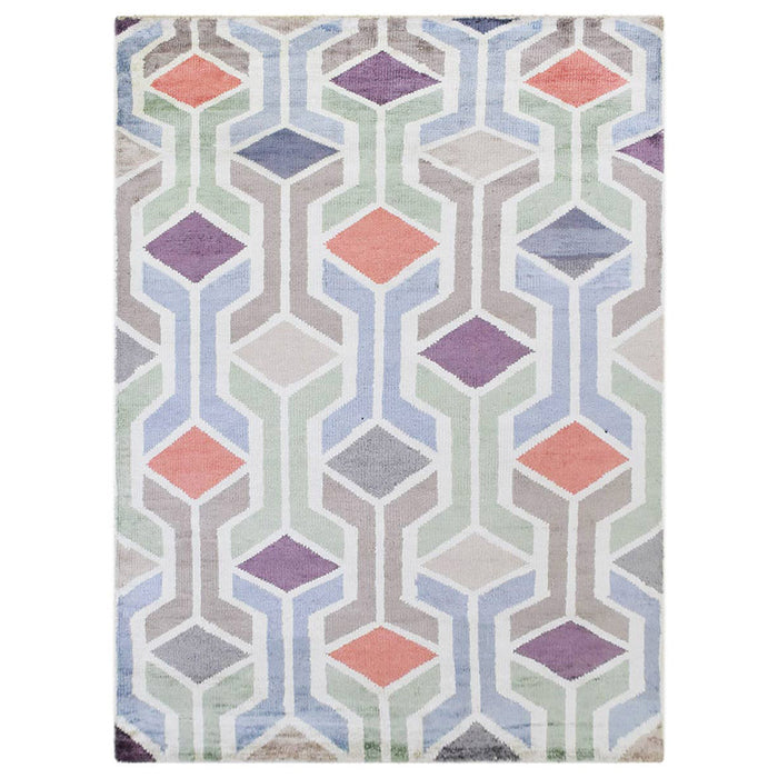 Symmetry Hand Knotted Rug