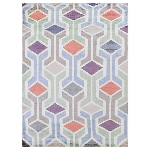 Symmetry Hand Knotted Rug
