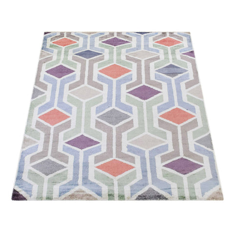Symmetry Hand Knotted Rug