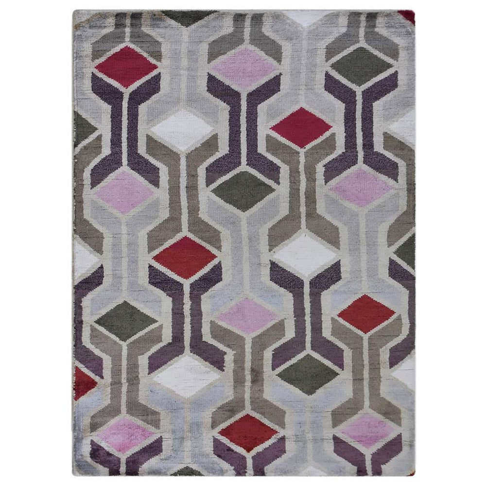 Symmetry Hand Knotted Rug